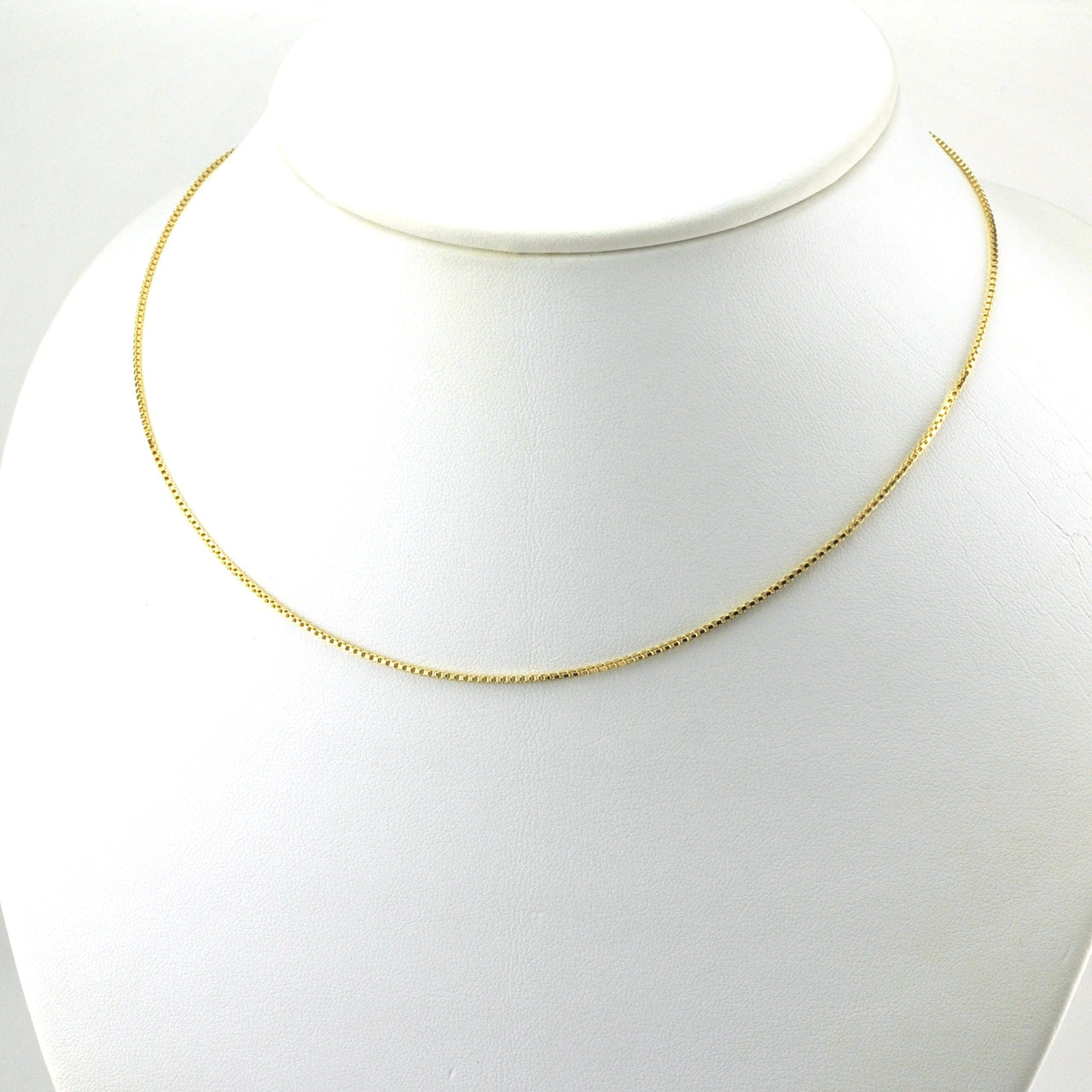 Alternate View 18k Gold Fill 16 Inch 1mm Box Chain