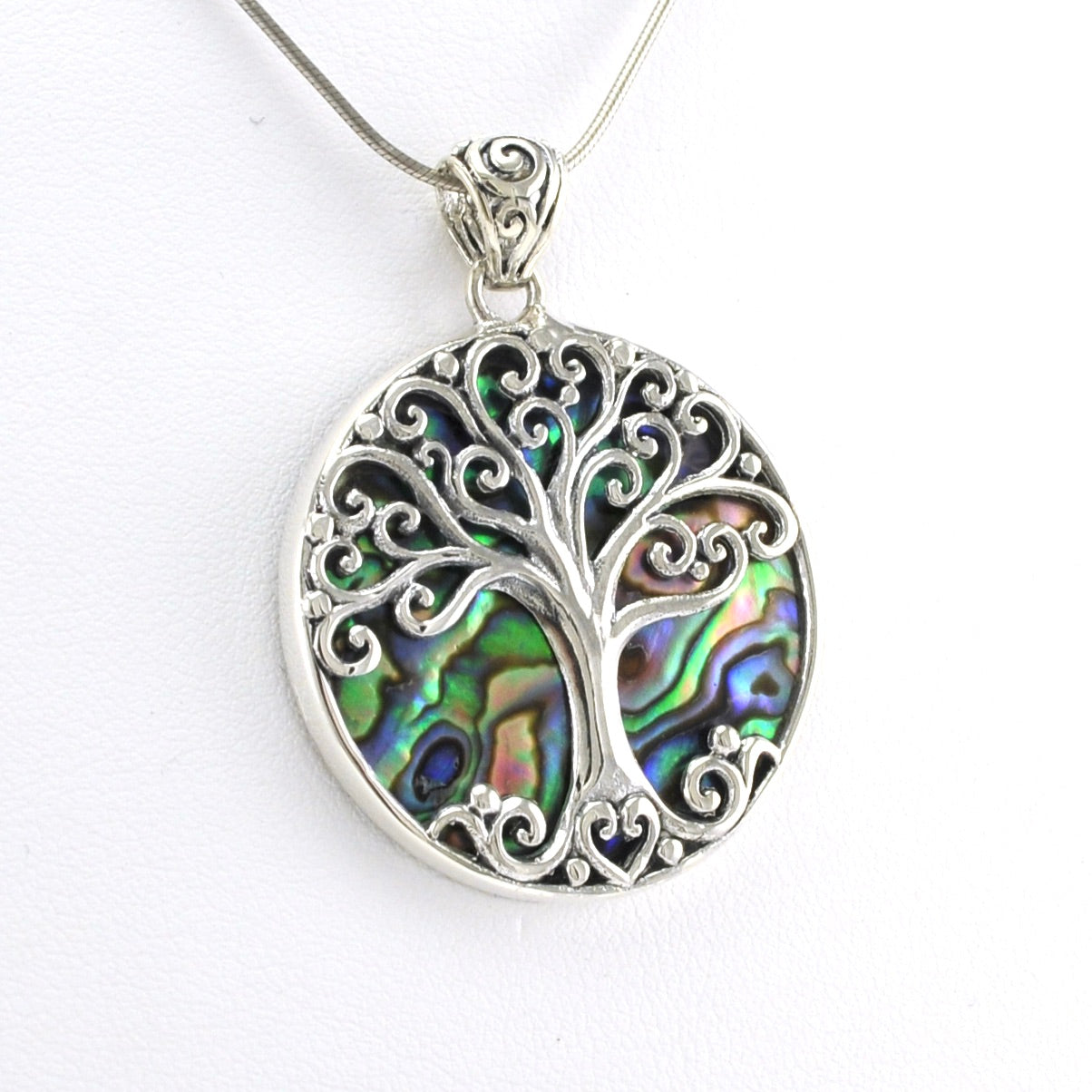 Tree of Life Pendant on sale Abalone