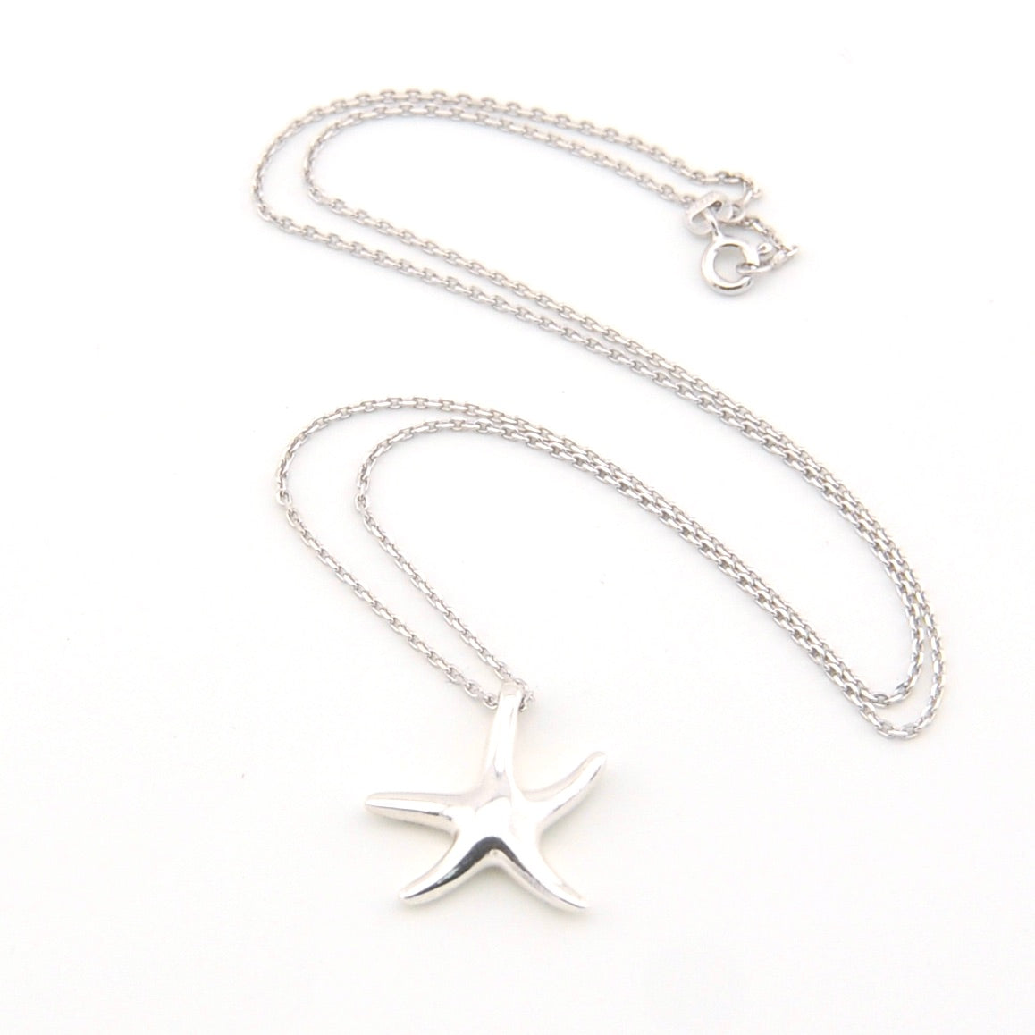 Sterling Silver Starfish Necklace