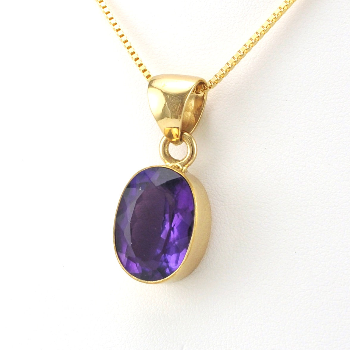 Alchemía Amethyst Oval Pendant