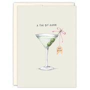 A Tini Bit Older Birthday Card on white background