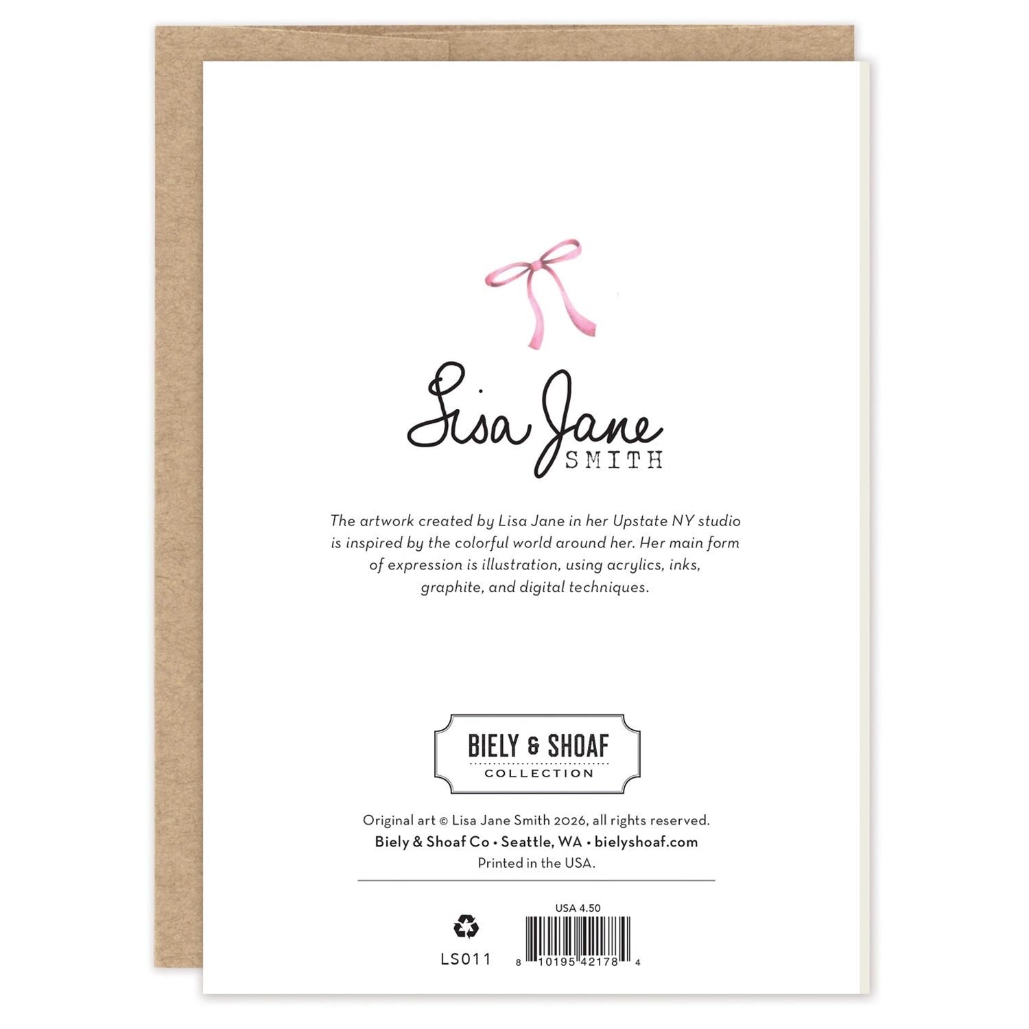 A Tini Bit Older Birthday Card Back