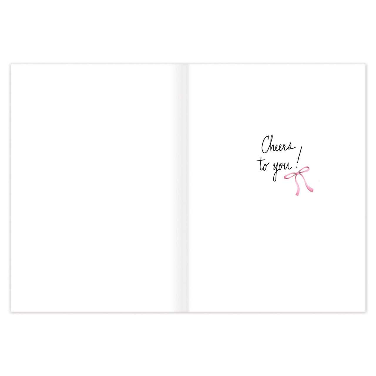 A Tini Bit Older Birthday Card Inside