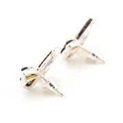 Addition view Amber Intaglio Butterfly Post Earrings