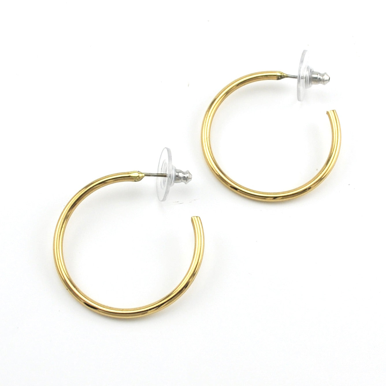 Alchemía 35mm Post Hoop Earrings