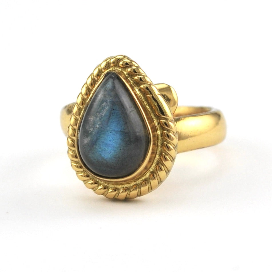 Alchemía Labradorite Tear Ring