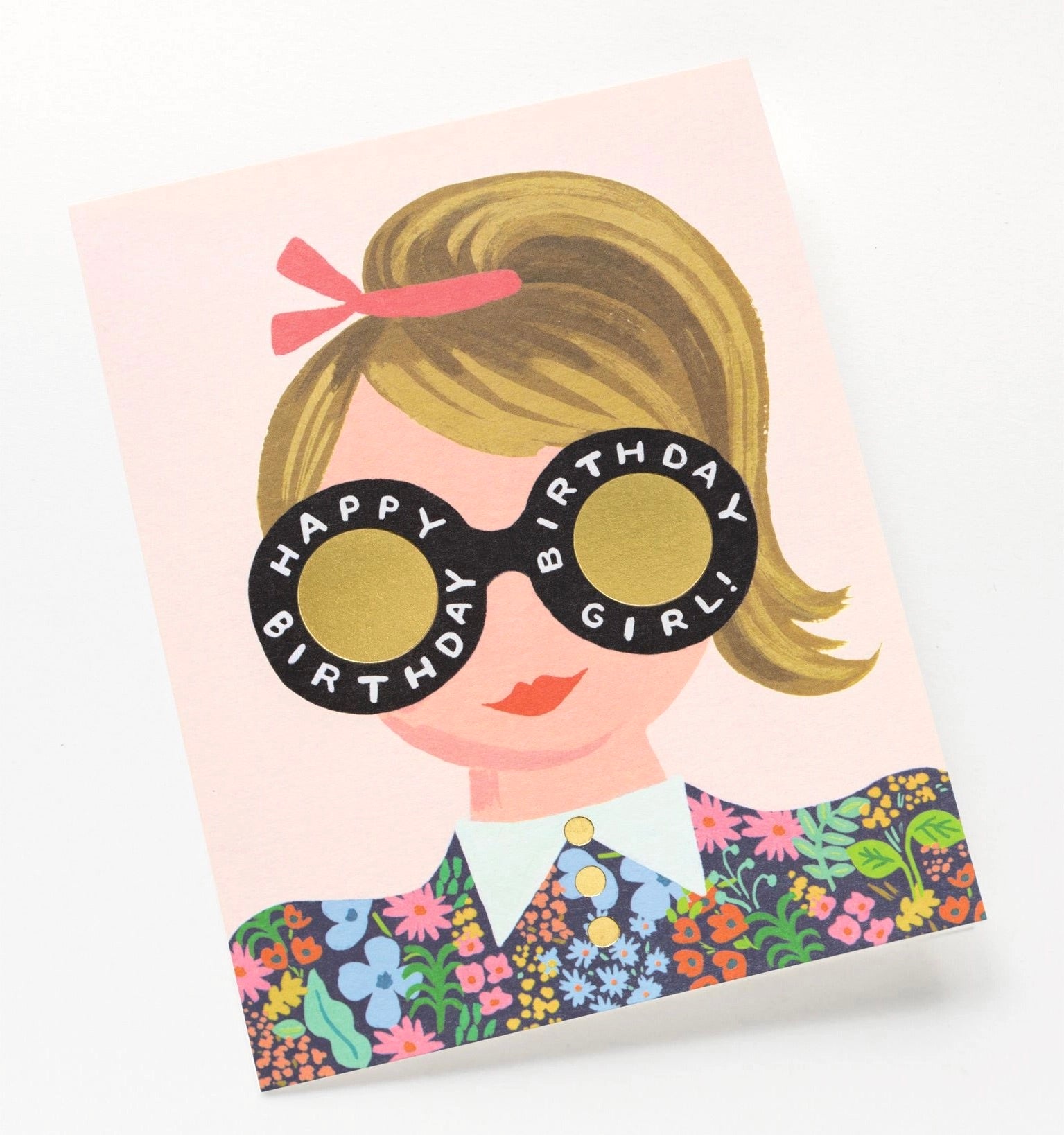 Alternate View Meadow Birthday Girl Card