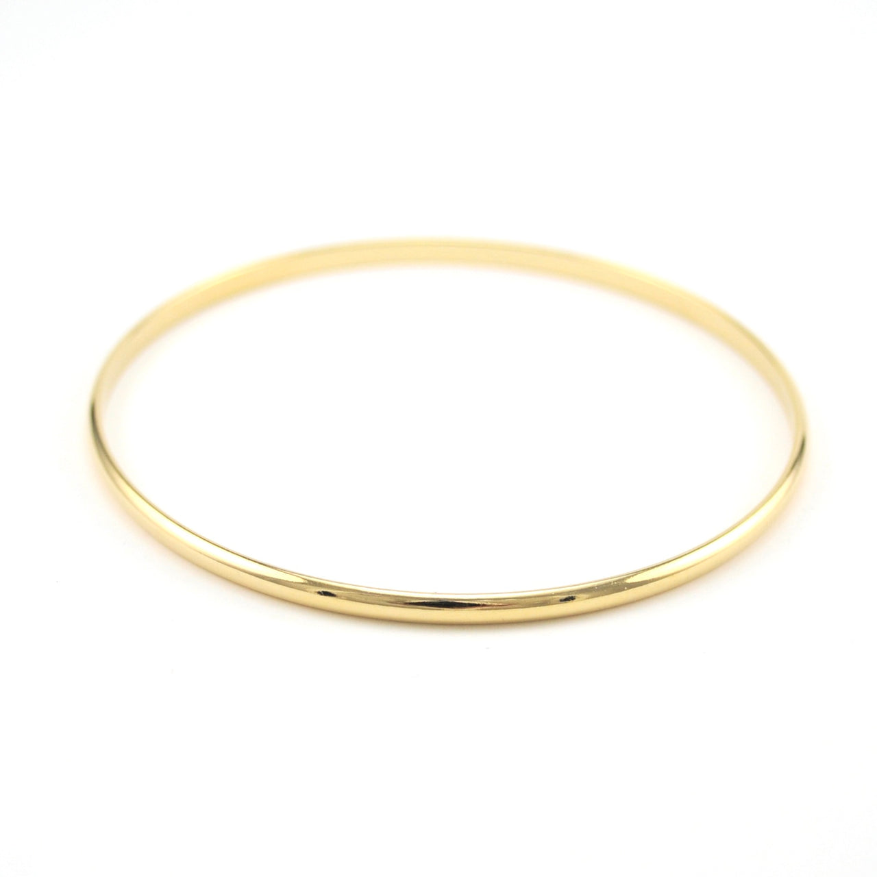 Alt View 18k Gold Fill 65mm Bangle Bracelet