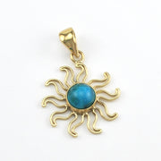 Alternate View Alchemía Chrysocolla Sun Pendant