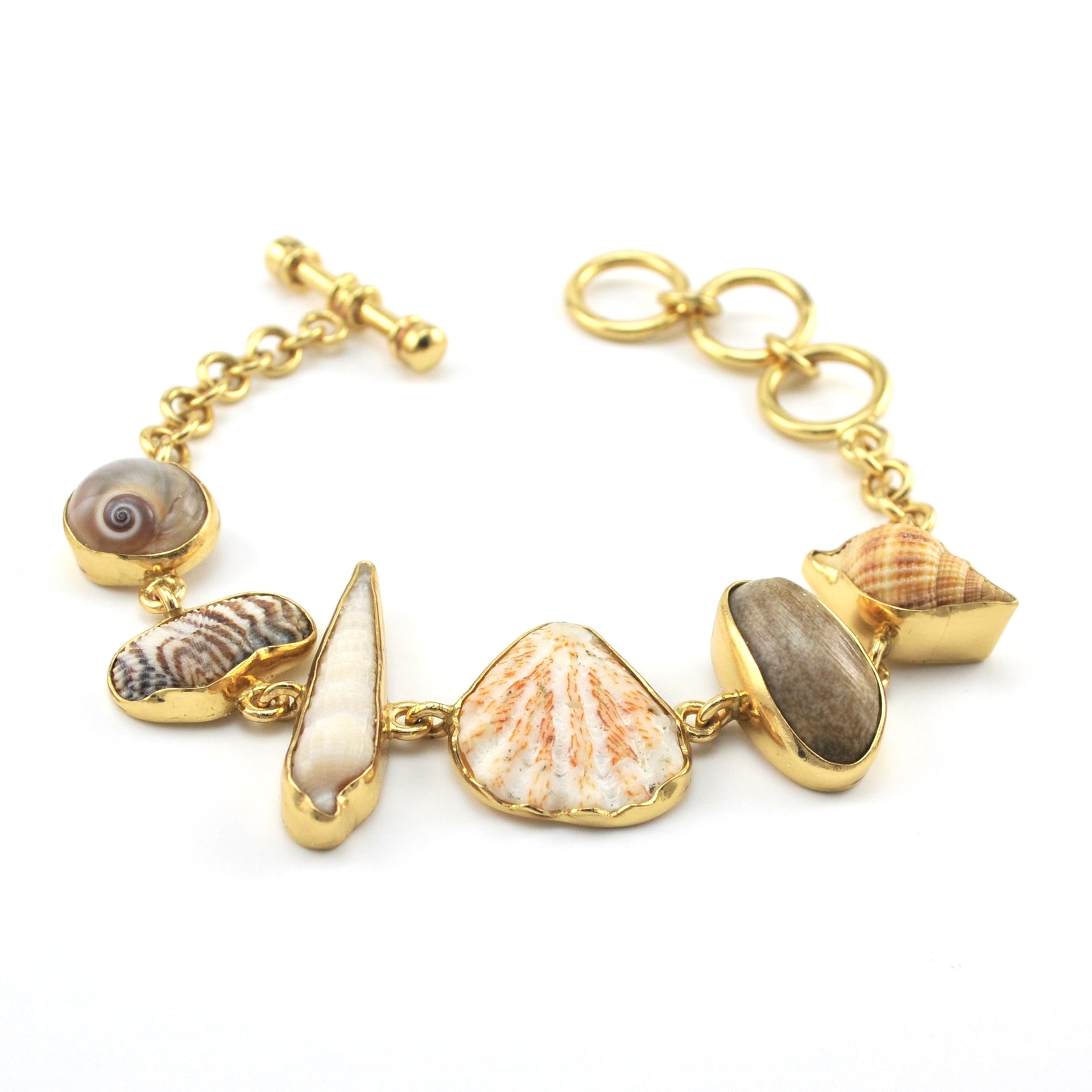 Alternate View Alchemía Multiple Sea Shells Toggle Bracelet