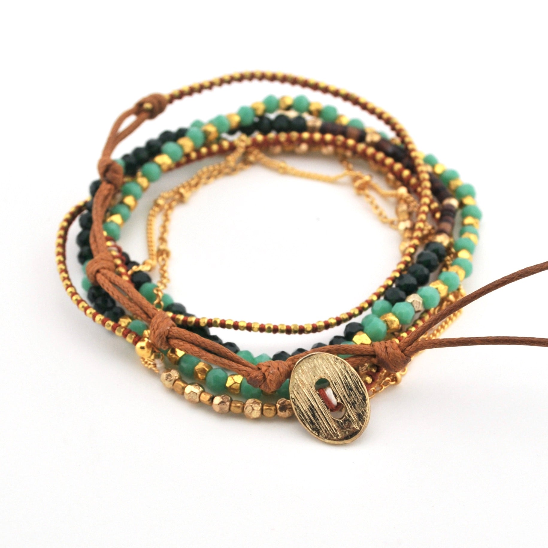 Alternate View Cote D'azur Crystal Stone Wrap Stone Bracelet