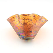 Alternate View Glass Island Amber Mini Floppy Bowl
