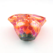Alternate View Glass Poppies Mini Floppy Bowl