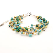 Alternate View Lakeshore Silk and Beaded Bracelet
