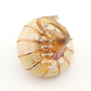 Alternate View Petit Tilt Ivory Glass Pumpkin