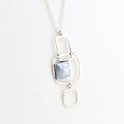 Alternate View Roman Glass Square Drop Necklace 15388