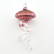 Alternate View Small Cranberry Hanging Jellyfish Ornament