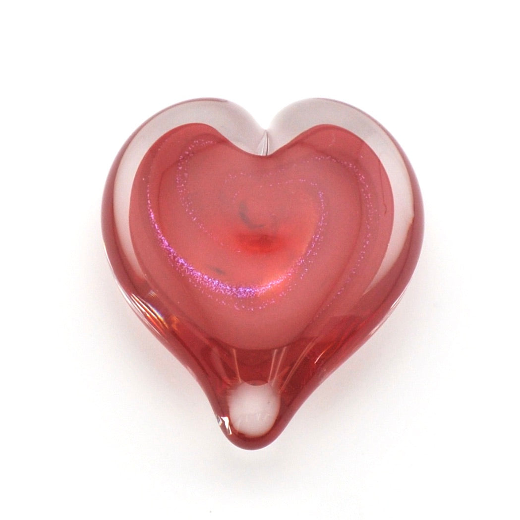 Glass Heart of Fire Scarlet