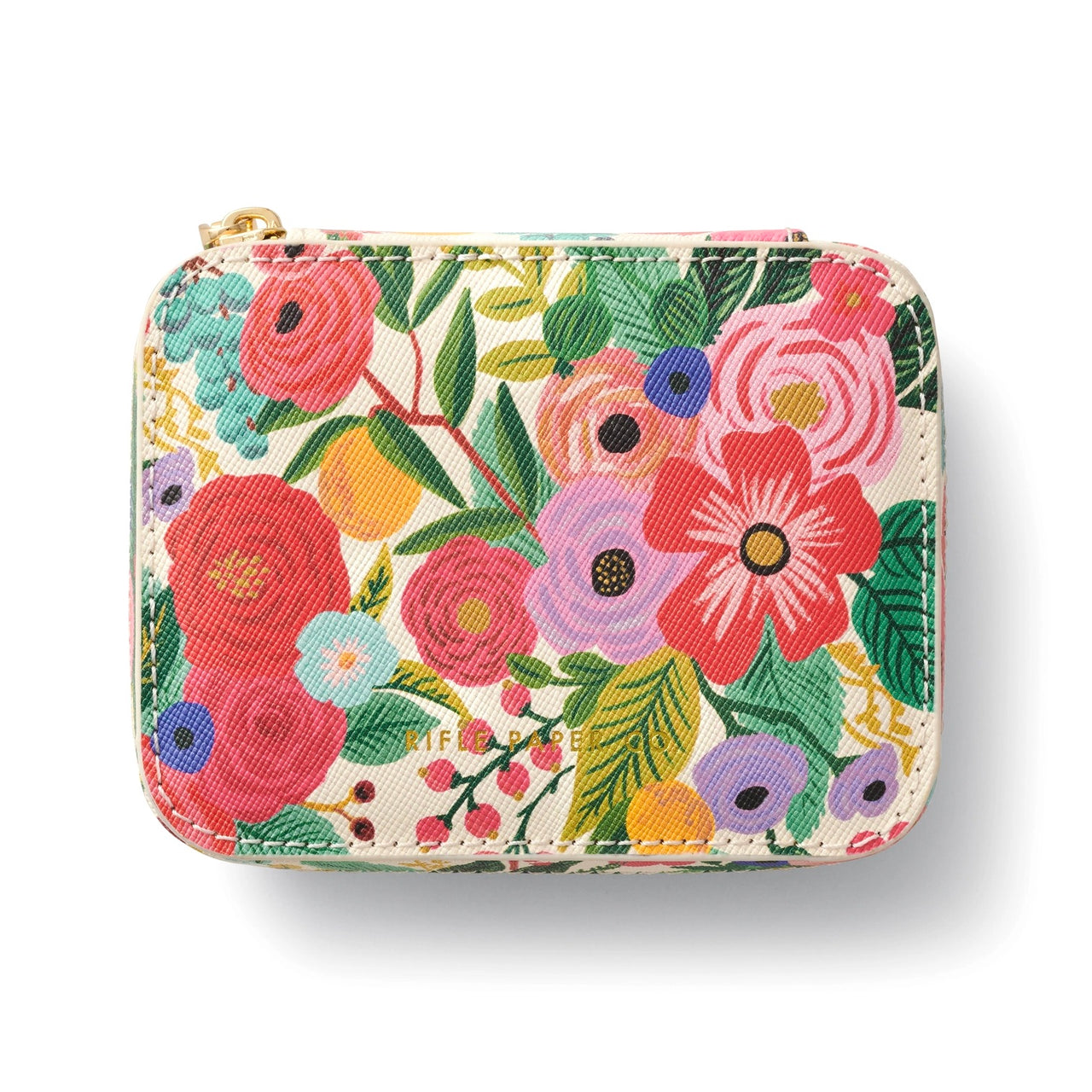 Garden Party Travel Jewelry Case