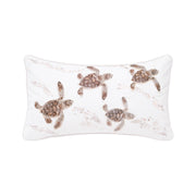 Baby Turtle Neutrals Lumbar Indoor/Outdoor Pillow