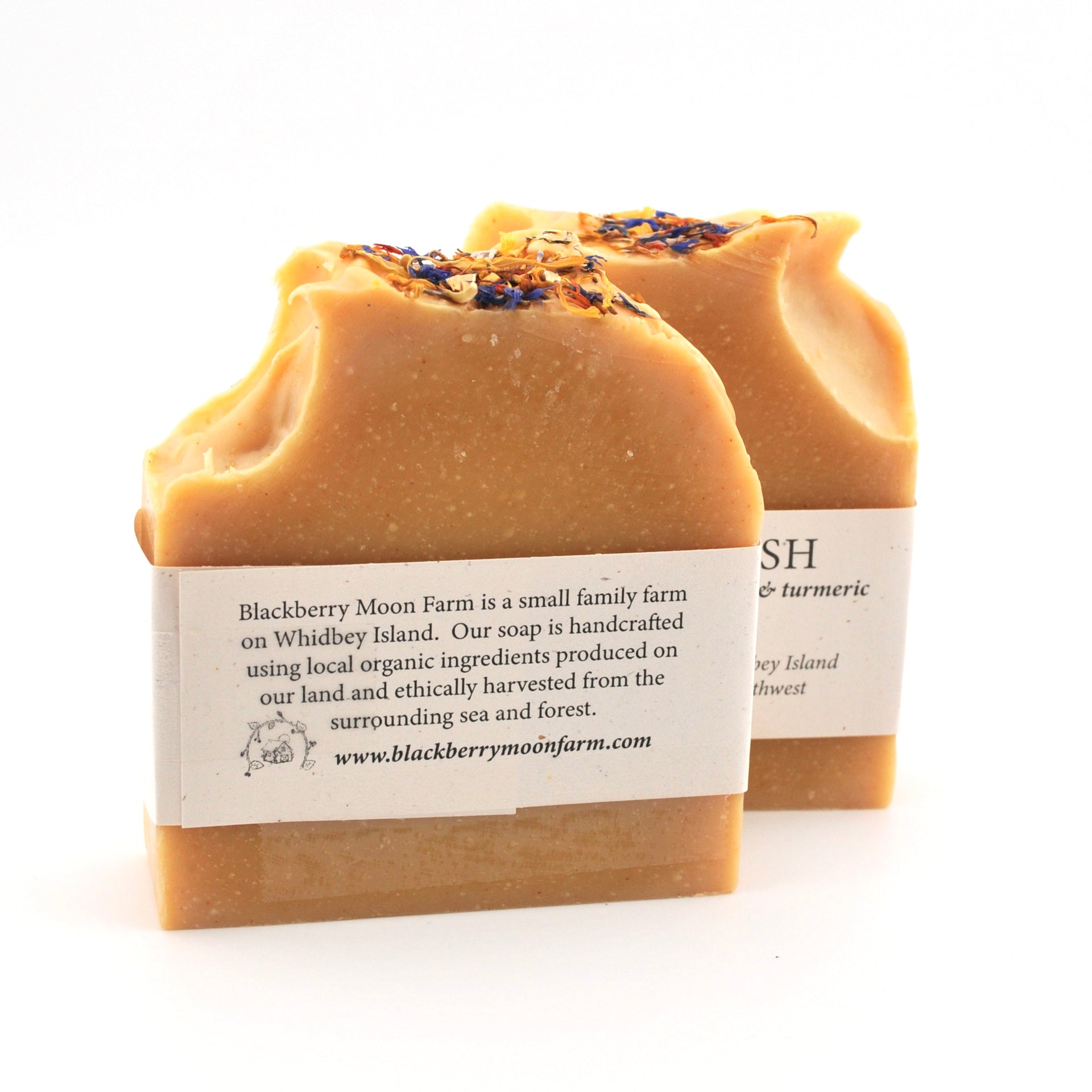 Back Side Handmade Nourish Soap