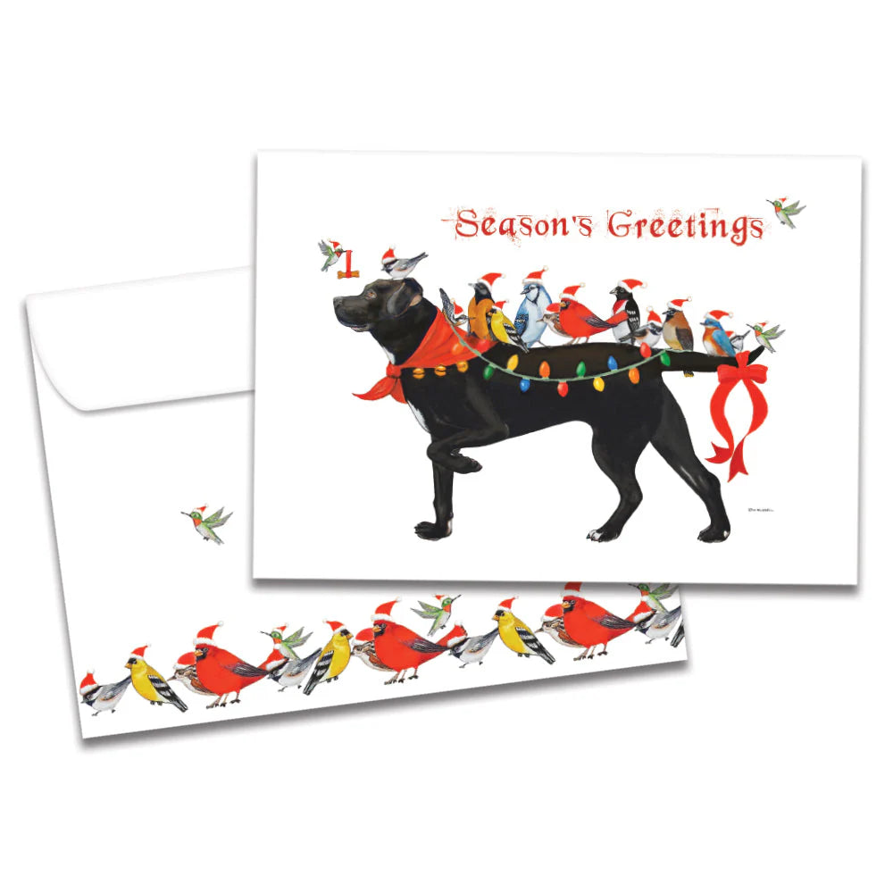 Bird Dog Christmas Card