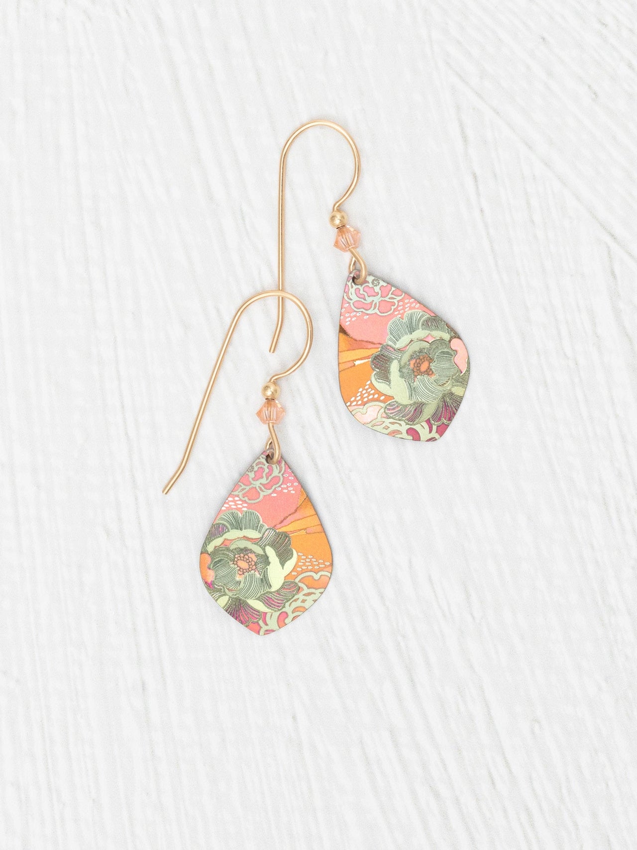 Blooming Coral Aubrey Earrings
