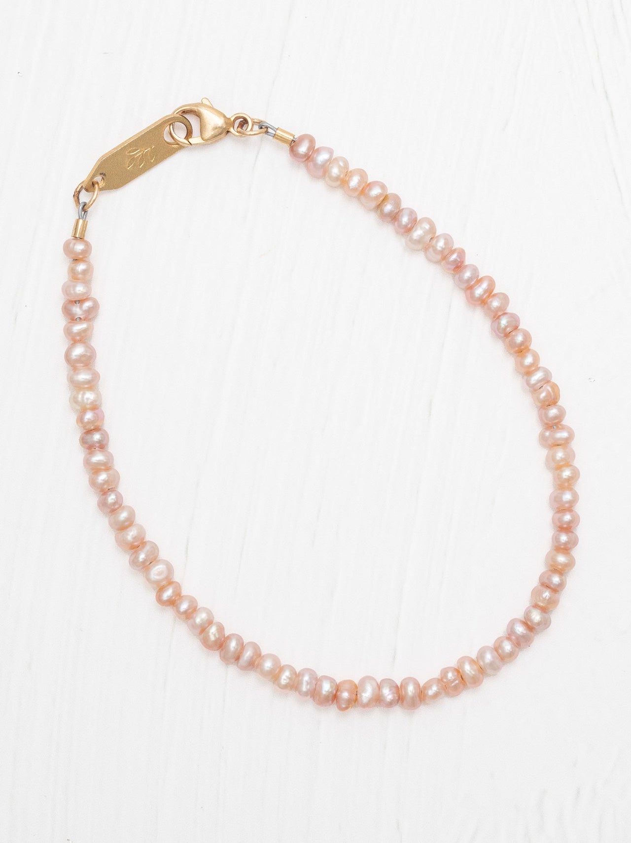 Blush Phoebe Pearl Bracelet