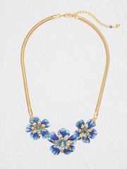 Bonnie Blue Bountiful Bloom Necklace Full View