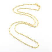 18k Gold Fill 24 Inch 2.5mm Cable Chain