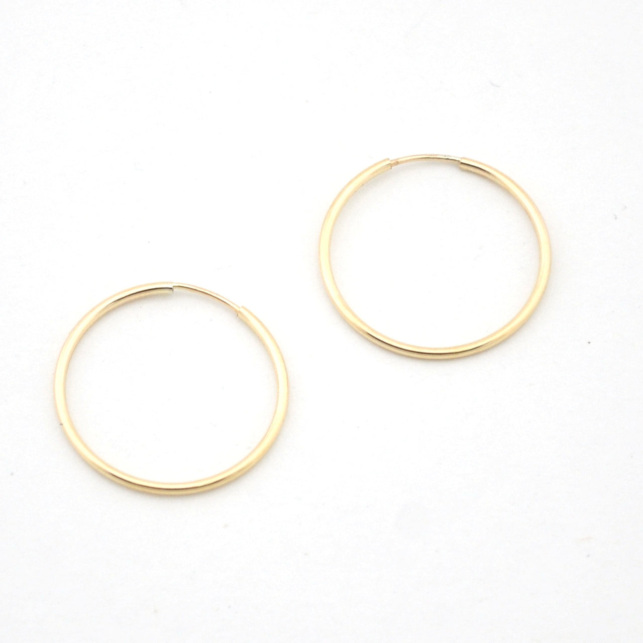 Gold Fill 24mm Endless Hoop