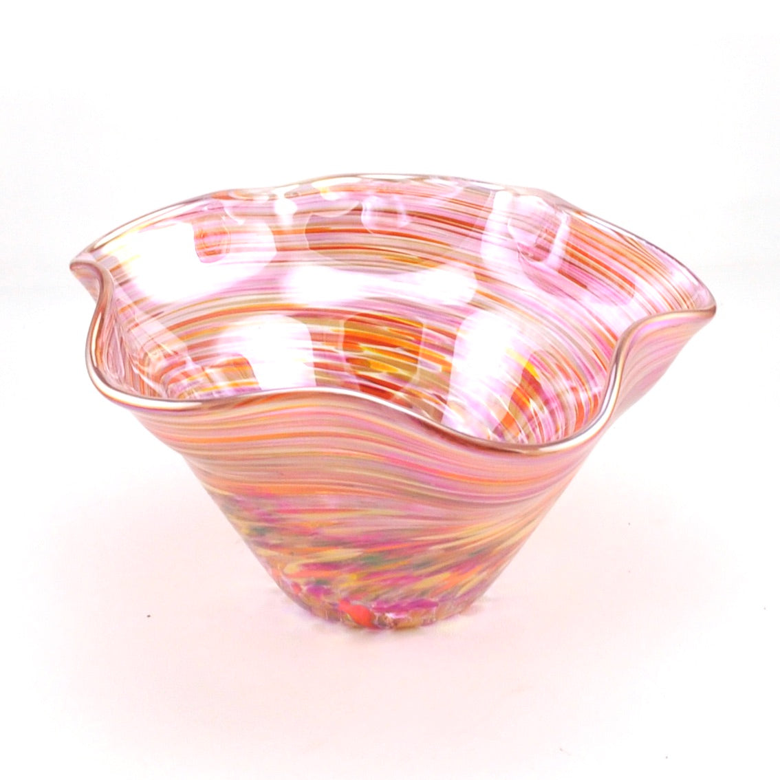 Glass Flamingo Mini Floppy Bowl