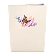 Card Cover Monarch Butterfly Pop Up Card