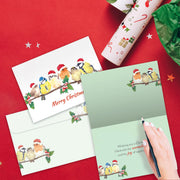 Card Inside Bird Togetherness Christmas Card