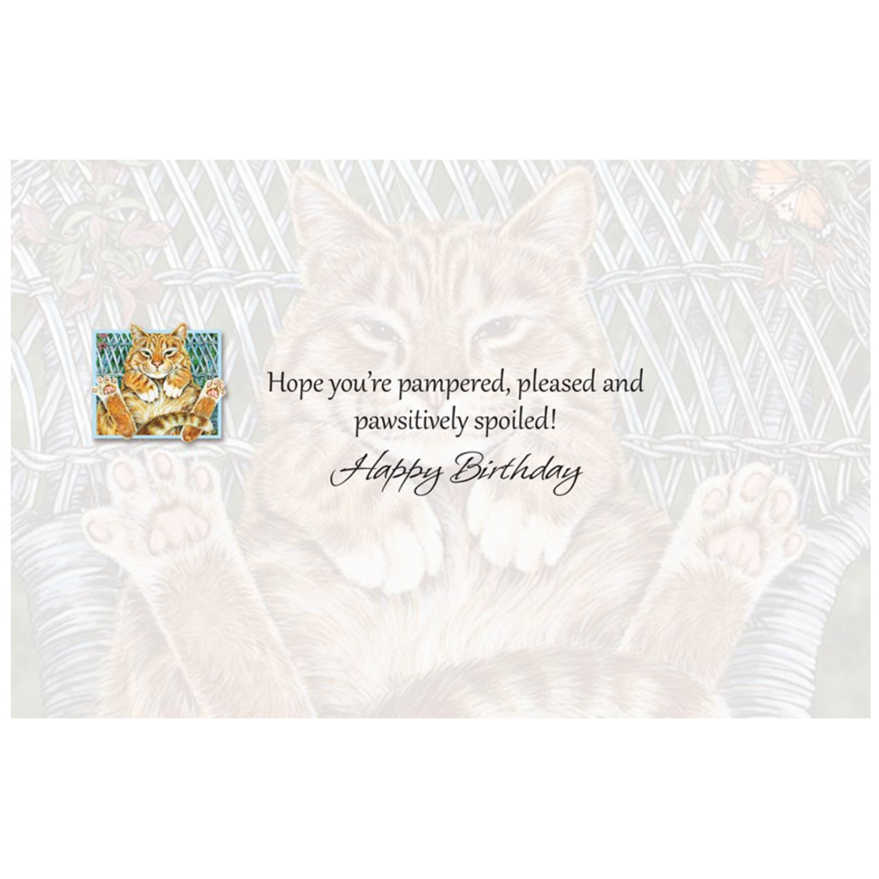 Card Inside Lazy Summer Days Birthday Card