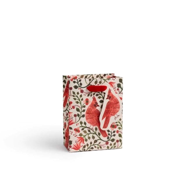 Cardinal Small Gift Bag