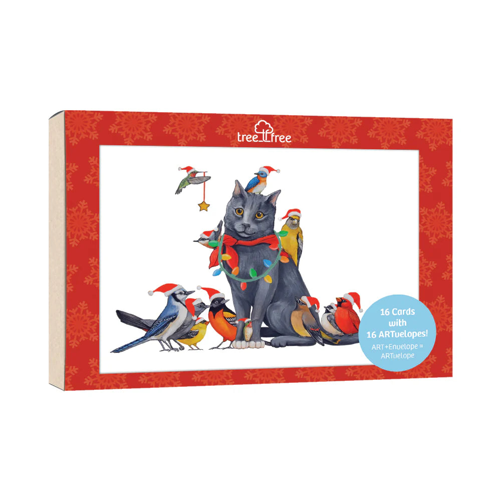 Cat Bird Christmas Holiday Box Set