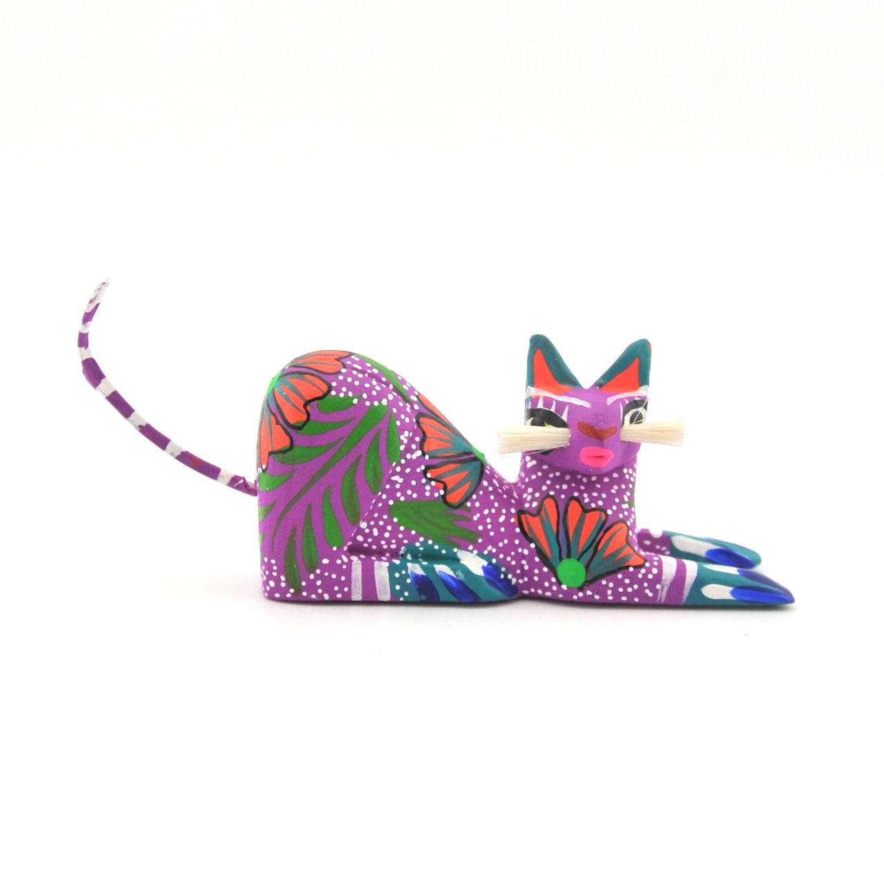 Cat Resting with Whiskers by Lopez