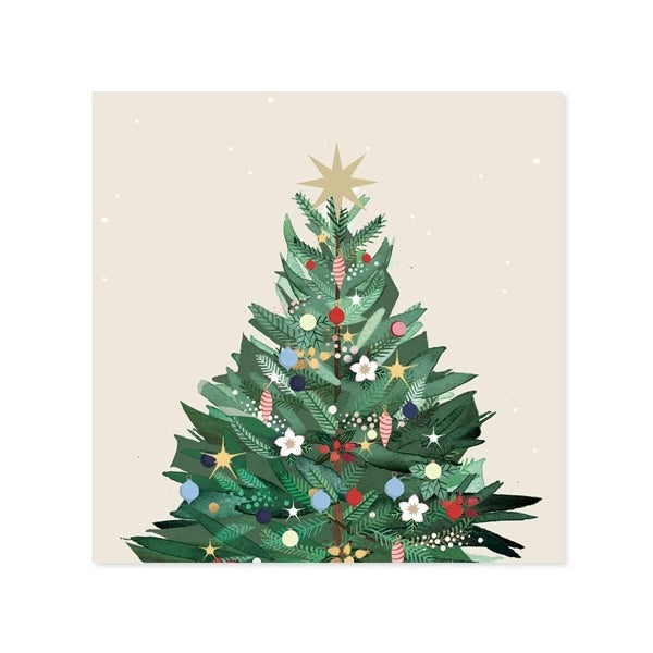 Christmas Tree Treasures Greeting Card Cover