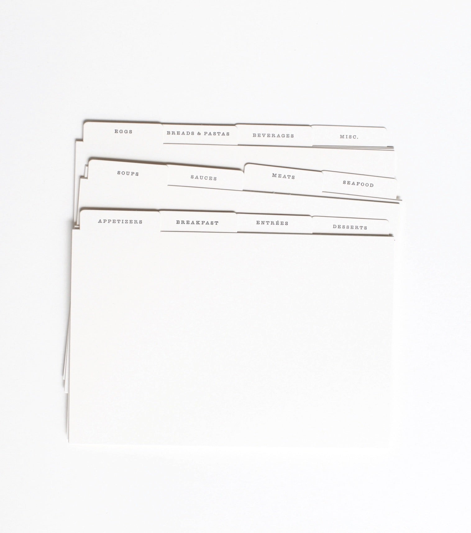 Set of  labels on a white background