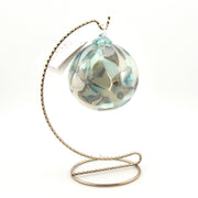 Classic Glass Ornament Sea Glass on Stand