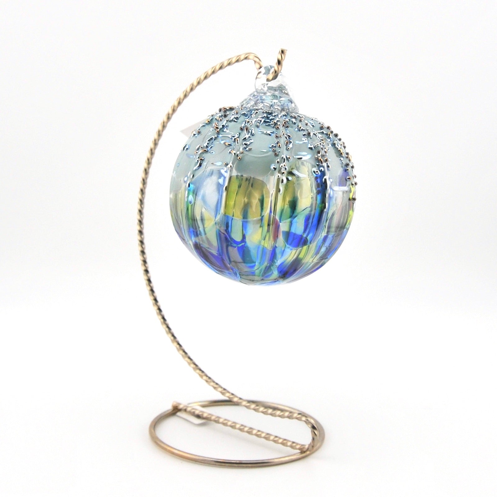 Classic Island Breeze Glass Ornament on Stand