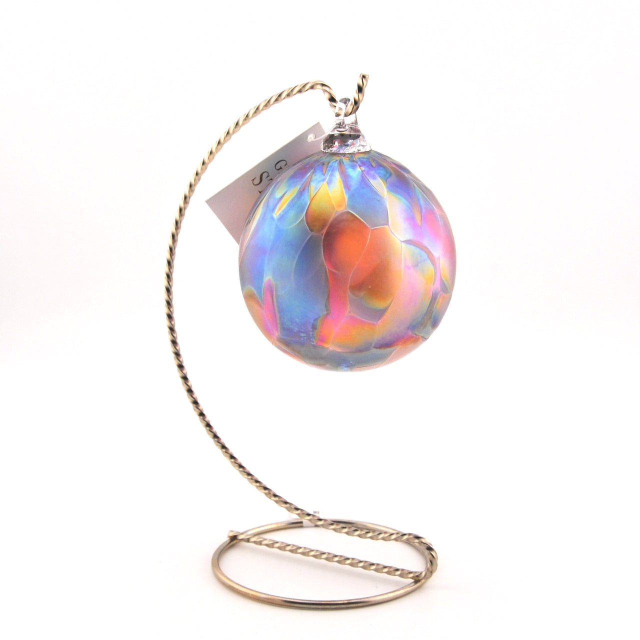 Classic Ornament Rhubarb Mosaic on Stand