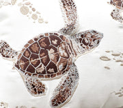Close Up Baby Turtle Neutrals Lumbar Indoor/Outdoor Pillow