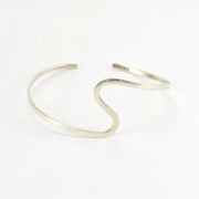 Sterling Silver S Shaped Cuff Bracelet