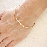 Alt View 18k Gold Fill 60mm Bangle Bracelet