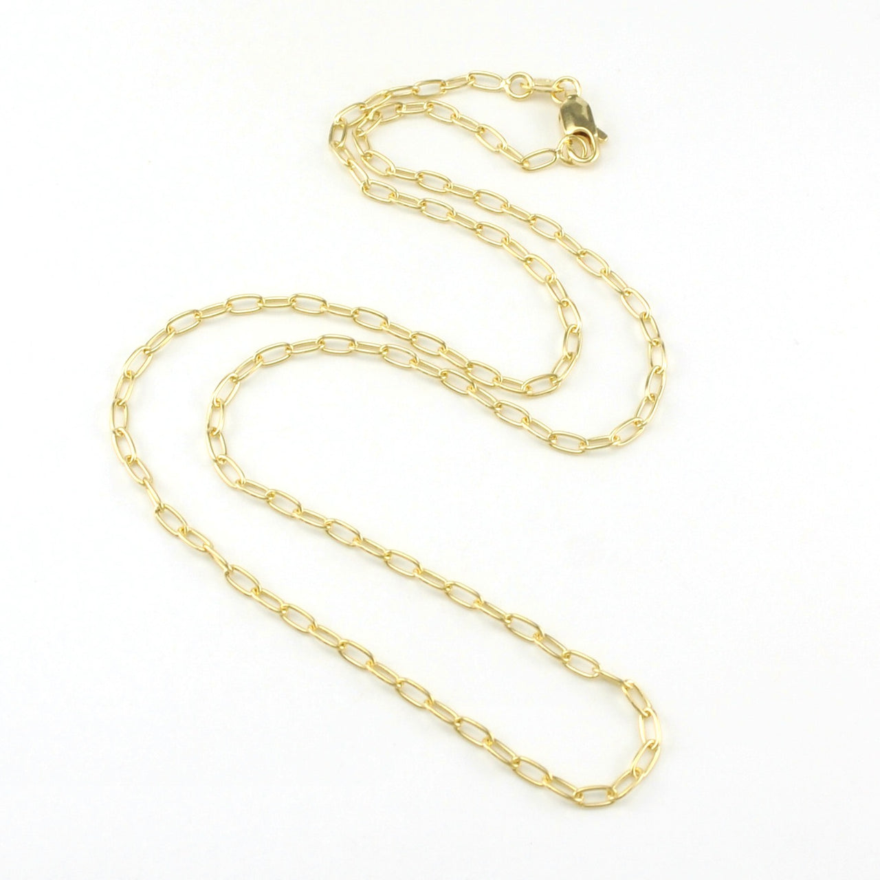 18k Gold Fill 20 Inch 2.5mm Cable Chain