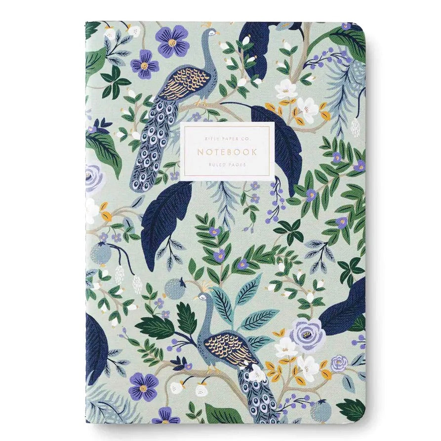 ALt View Assorted Set of 3 Peacock Notebooks