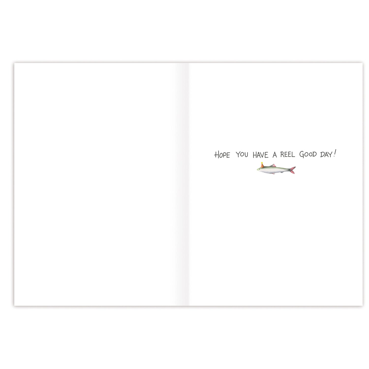Fishing Birthday Card Inside