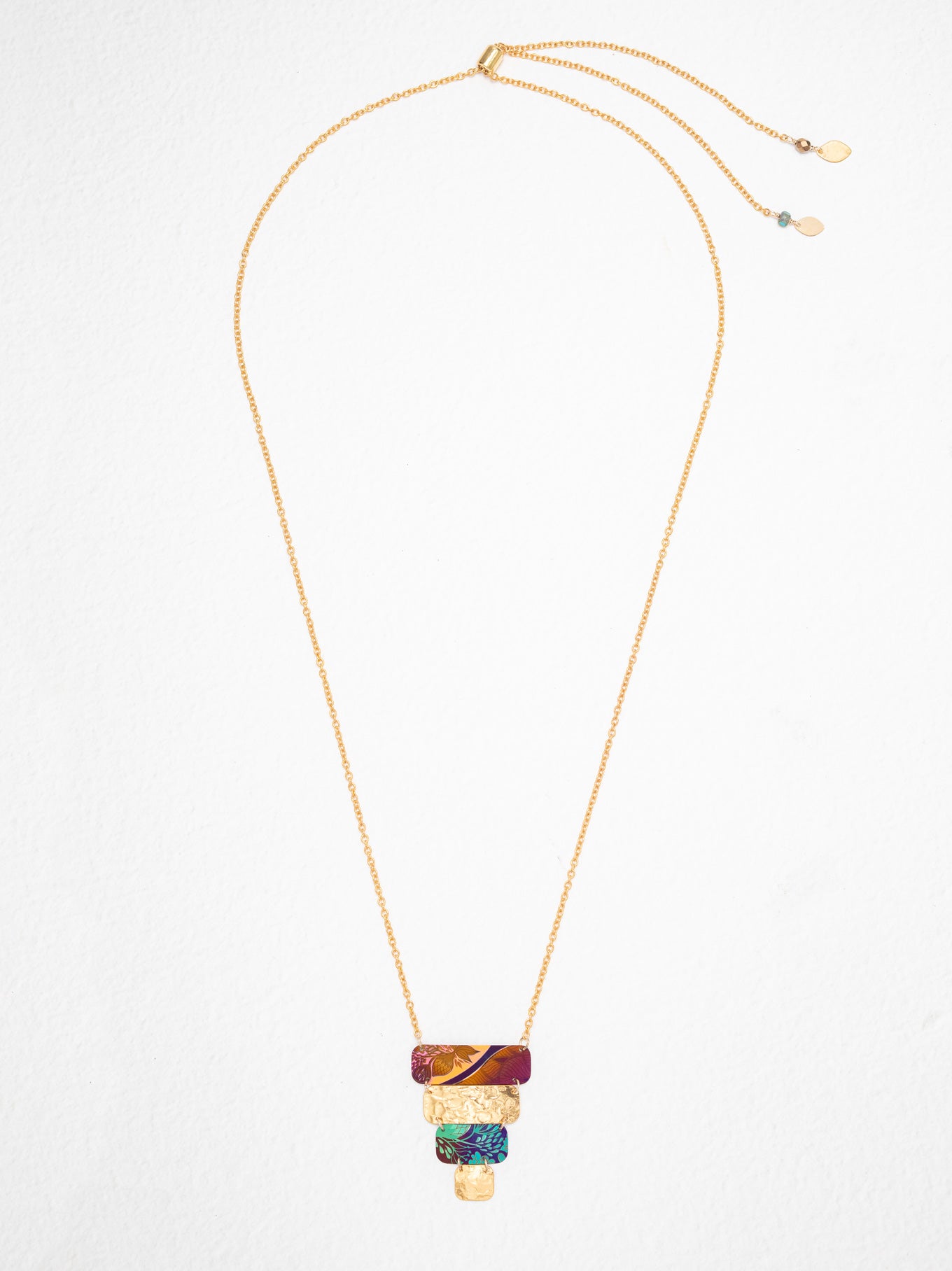 Full View Amber Wave Lana Talisman Necklace